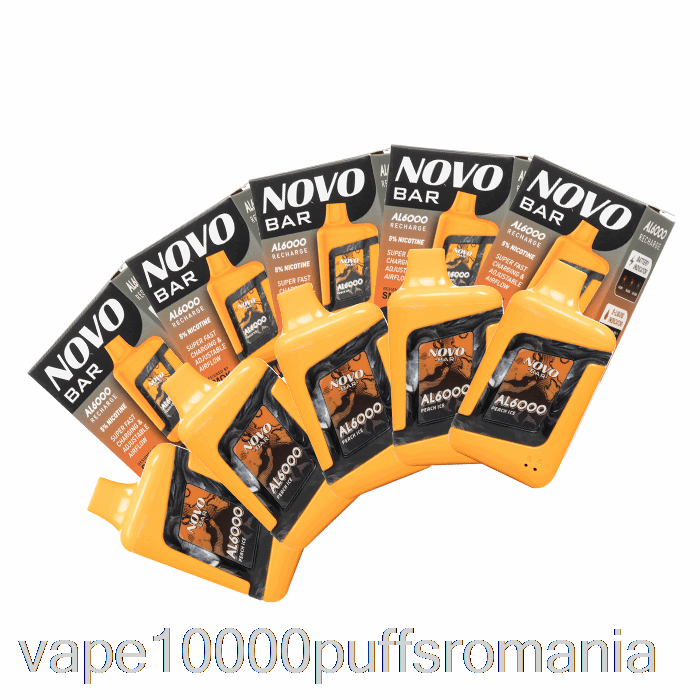 Vape Romania [10-pack] Smok Novo Bar Al6000 De Unică Folosință